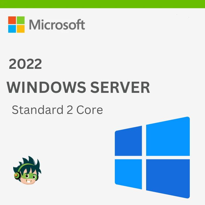 Windows Server 2022 Standard 2 Core License Pack Id 2265