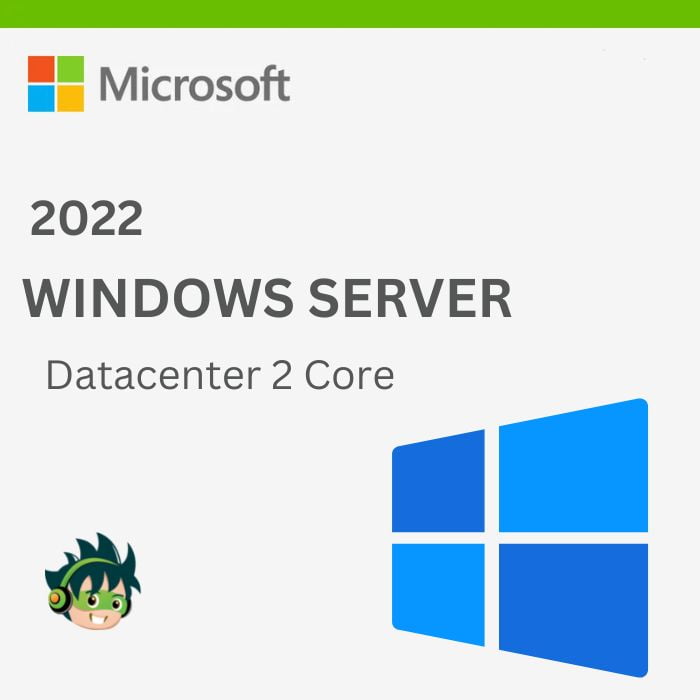 Windows Server 2022 Datacenter - 2 Core